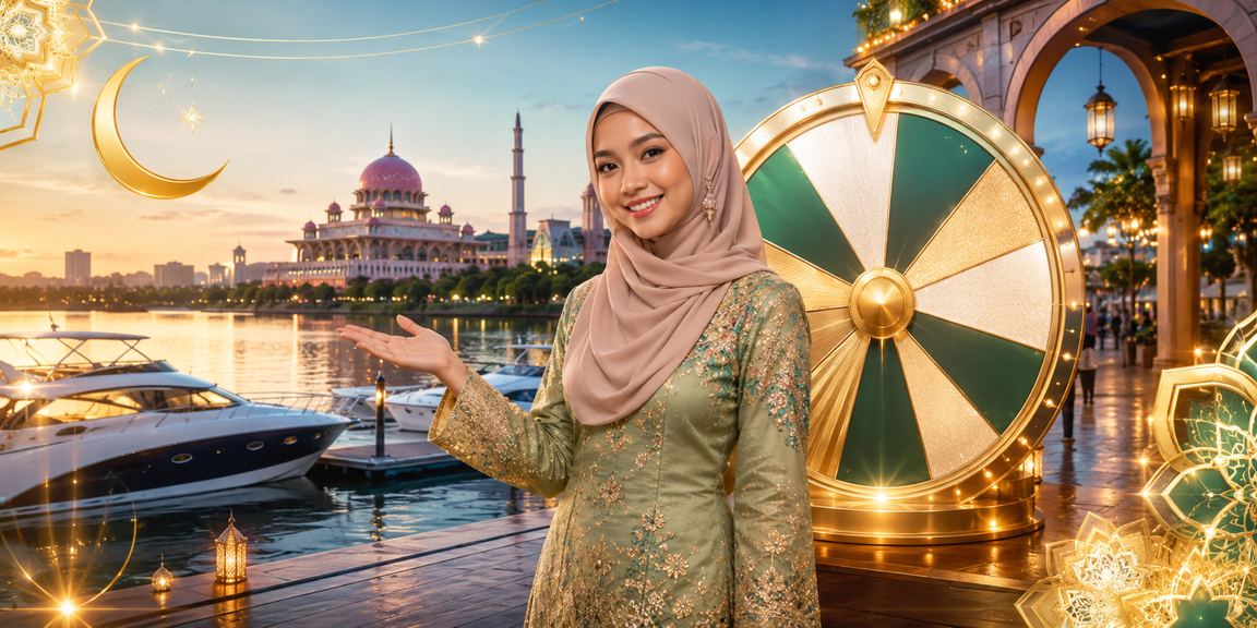 Promosi cabutan bertuah Hari Raya babyshark88 di Putrajaya